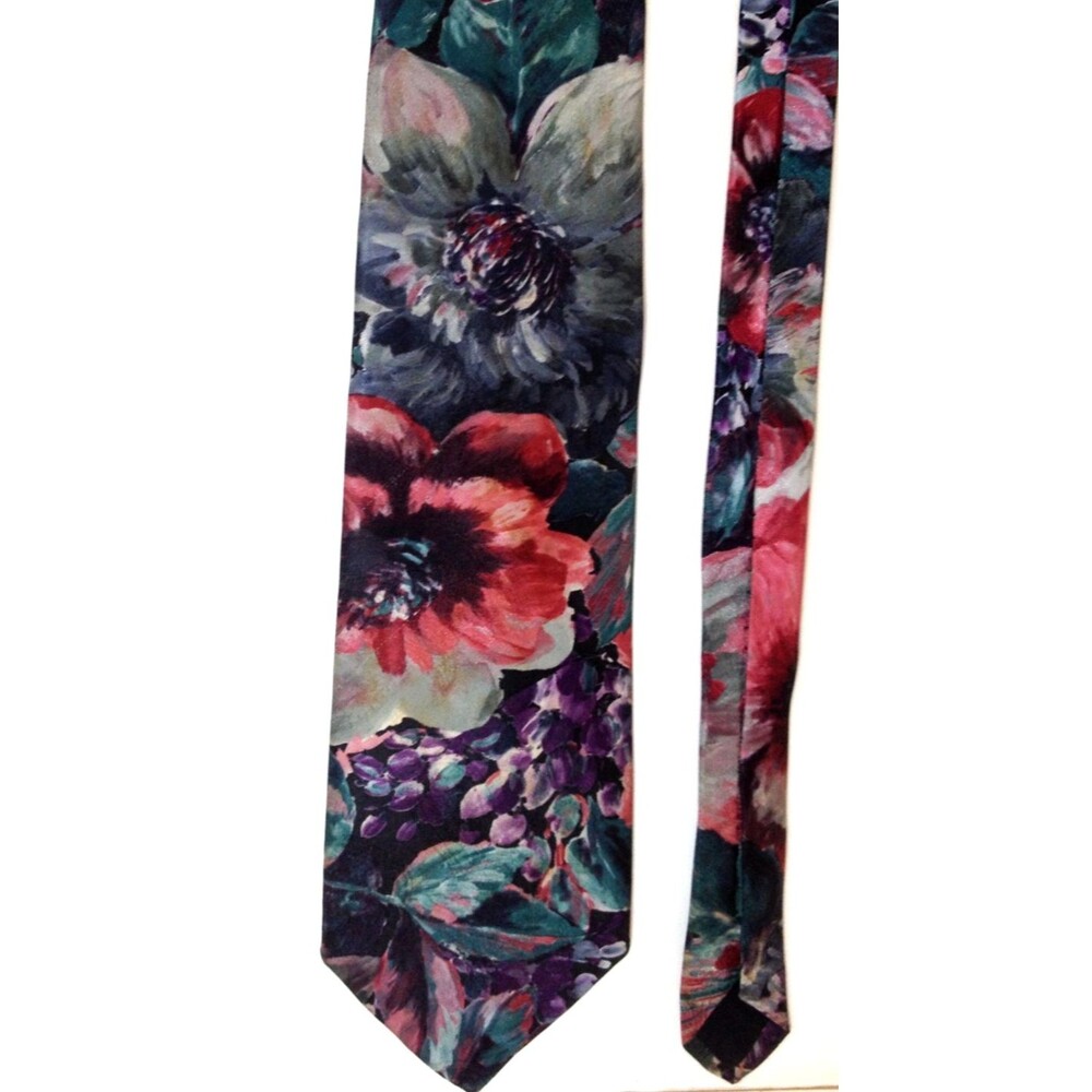 Vintage Etienne Argner Designer Neck Tie 58" x 3 3/4"